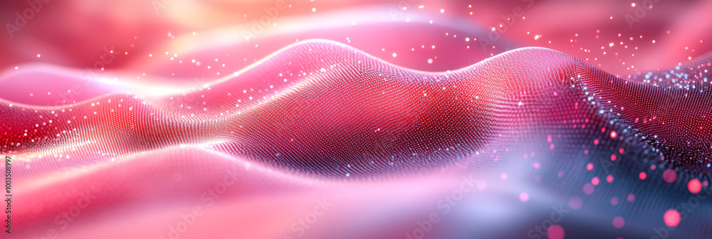 Abstract pink and blue digital wave background. Abstract pink and blue digital wave background.