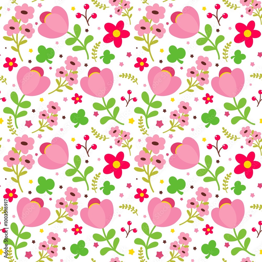 seamless pattern flower seamless pattern flower