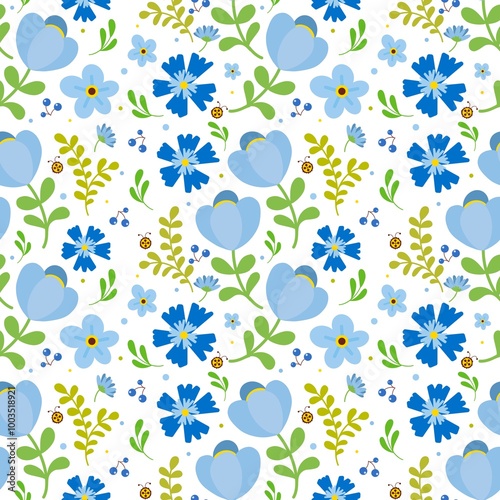 seamless floral pattern