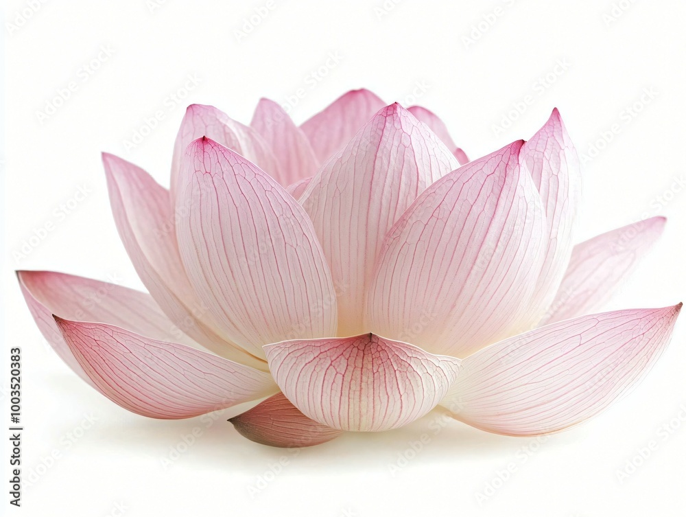 pink lotus isolated on white pink lotus isolated on white
