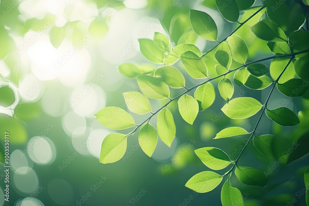 Green leaves with blurred background. Perfect for nature, spring, and growth themes. Green leaves with blurred background. Perfect for nature, spring, and growth themes.