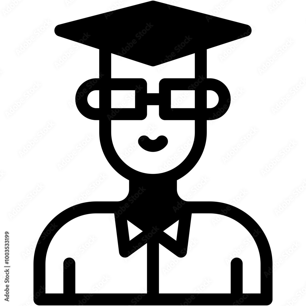 Vector Icon Student, Library, People, Learning, Education Vector Icon Student, Library, People, Learning, Education