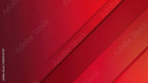 Abstract Red Geometric Background Design