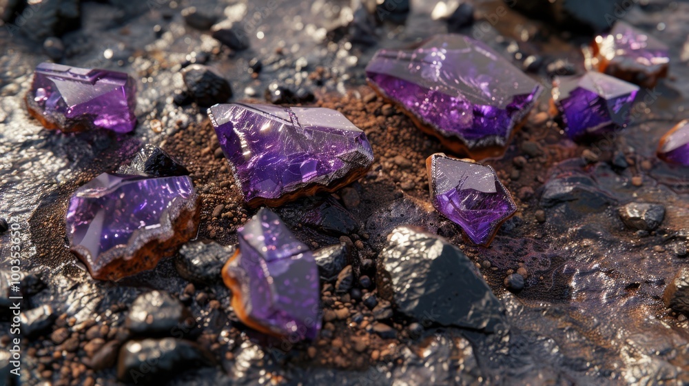 Precious gems bring a wonderful touch. Stone gemstones appear beautiful.