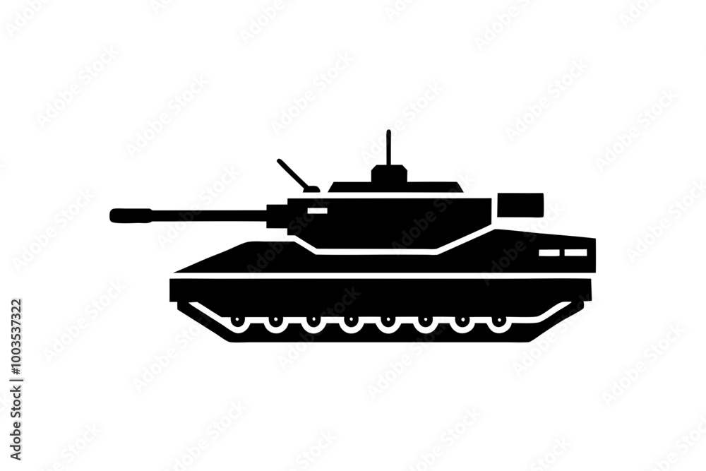 Fototapeta premium American m2-m3 Bradley fighting icon with Transparent Background - Versatile Clipart