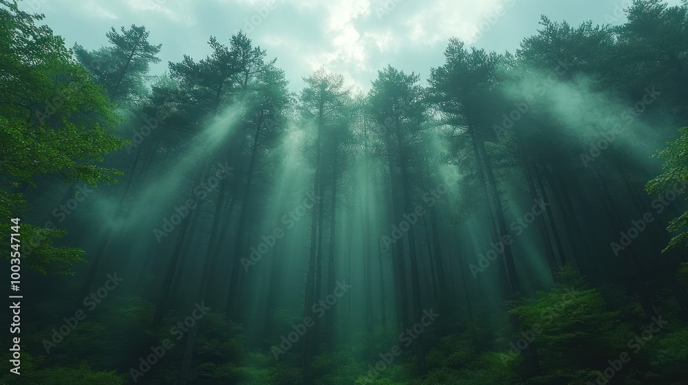 Sunlight Through the Mist Sunlight Through the Mist