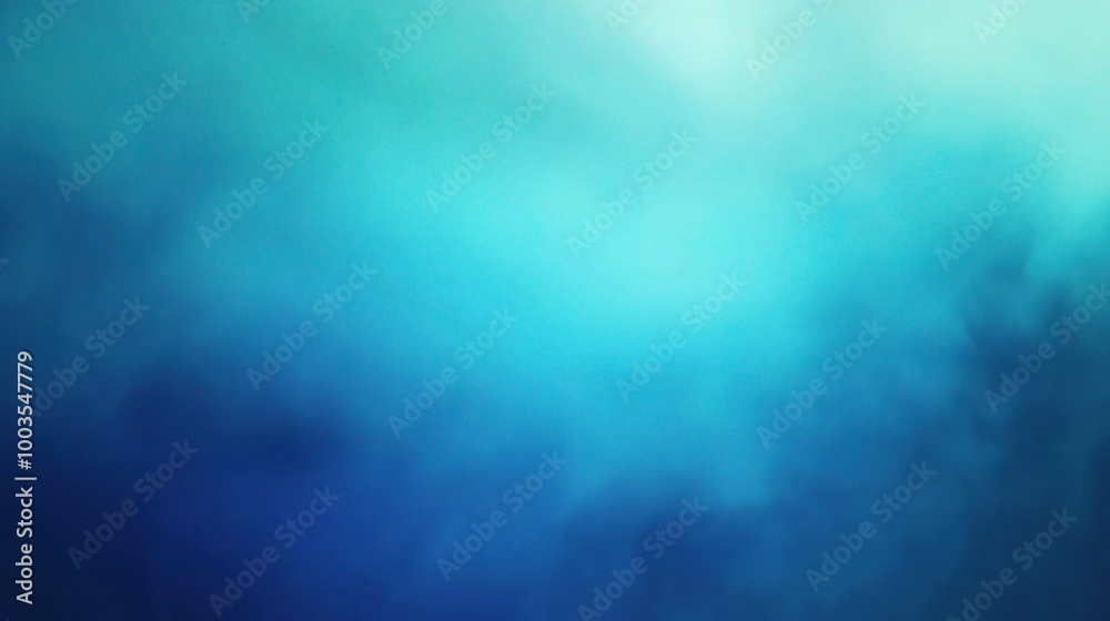 Obraz premium Abstract Blue Gradient Background for Creative Use