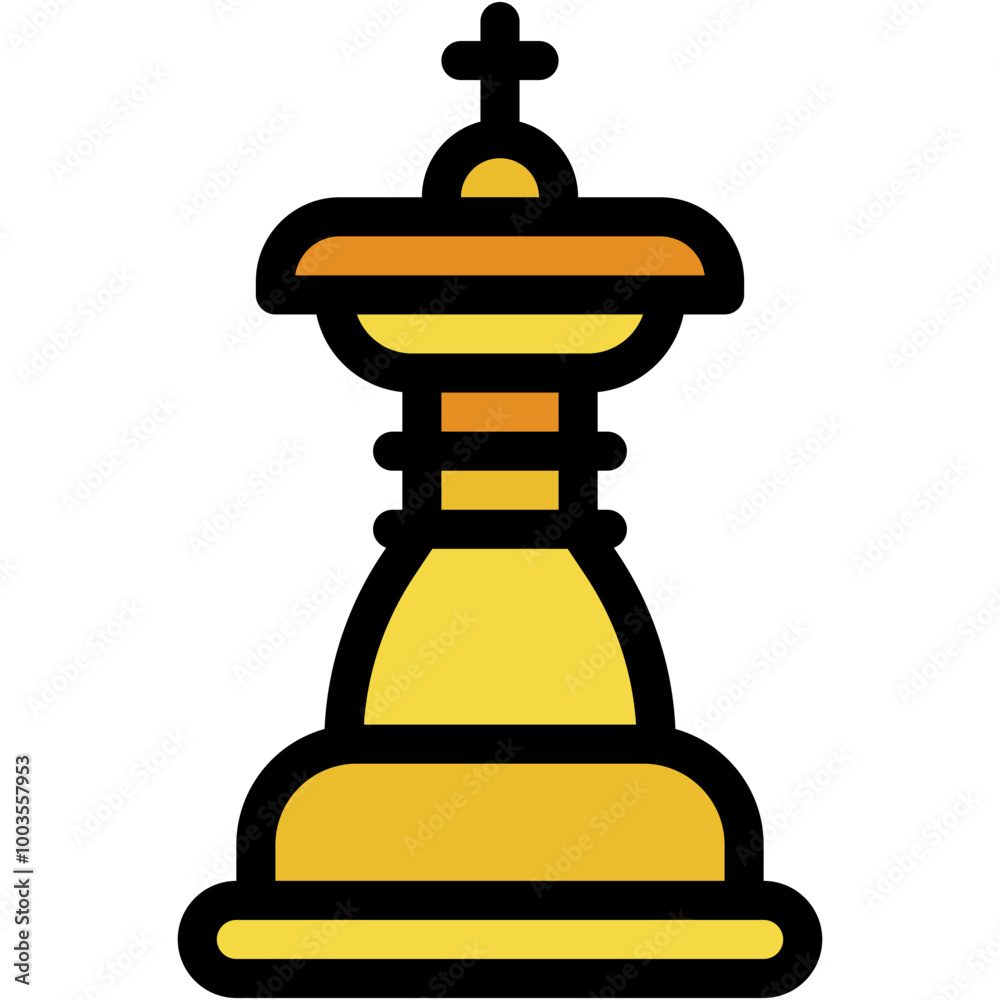 Vector Icon Chess Piece, Game, Bishop, Plan, Strategy, Sport Vector Icon Chess Piece, Game, Bishop, Plan, Strategy, Sport