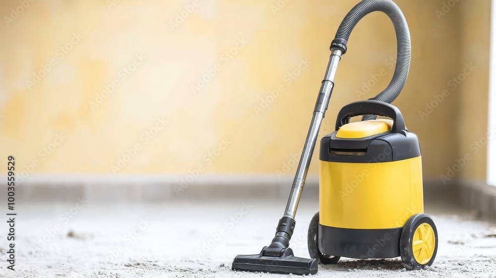Heavy Duty Vacuum Cleaner in Action for Dust Removal Heavy Duty Vacuum Cleaner in Action for Dust Removal