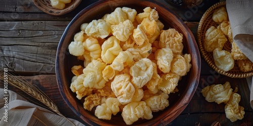 Desiccated Cheese Curd Snacks photo