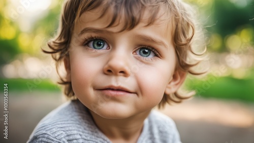 portrait of a little child