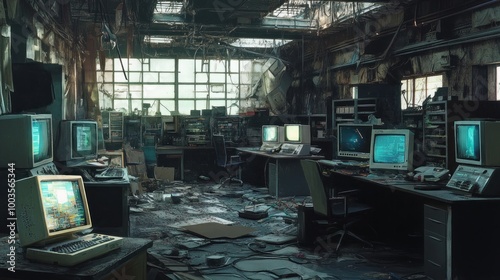 Abandoned Computer Lab