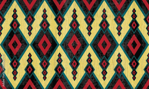 Native pattern american tribal indian ornament pattern geometric ethnic textile texture tribal aztec pattern navajo mexican fabric seamless Vector decoration fashion.Mexican style.Azte geometric art.