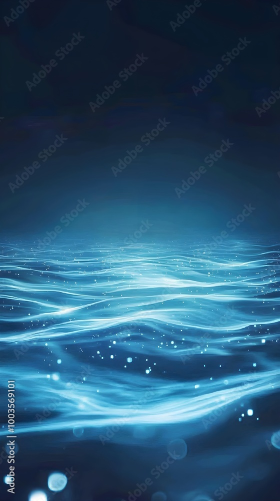 Abstract Blue Water Background Abstract Blue Water Background
