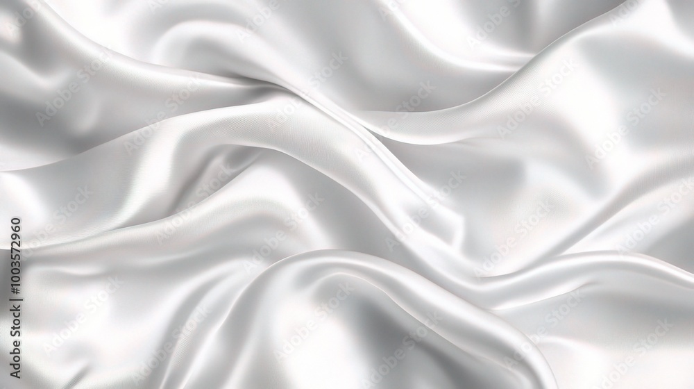 Elegant White Satin Fabric Texture for Background Design Elegant White Satin Fabric Texture for Background Design