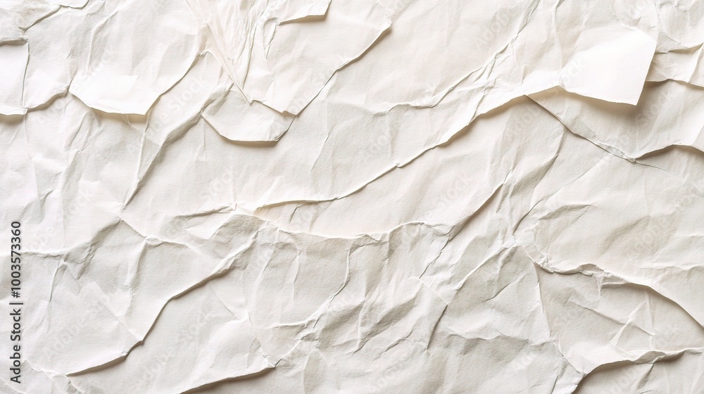 Crumpled Paper Texture Background for Design Projects Crumpled Paper Texture Background for Design Projects