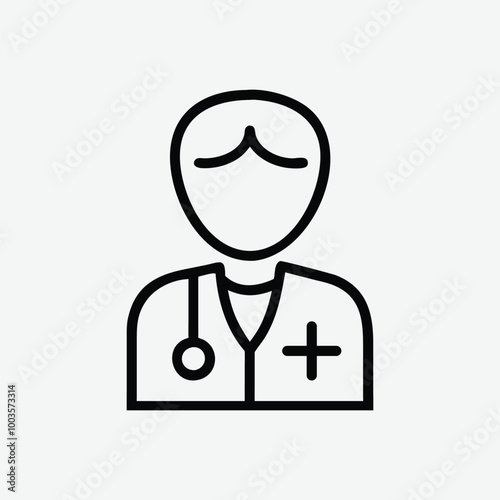 Medical Icon Vector | Healthcare Symbols for Medical Services, Hospitals, and Health-Related Design Projects