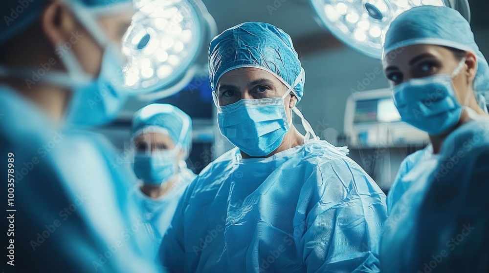 Dedicated Medical Team in Surgical Procedure Dedicated Medical Team in Surgical Procedure