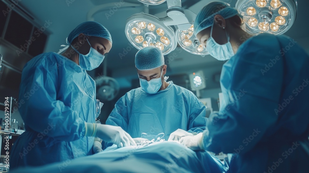 Dedicated Medical Team in Surgical Procedure Dedicated Medical Team in Surgical Procedure