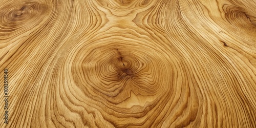 Stunning Oak Roseneiche Veneer Displaying Unique Knots and Intricate Rich Grain Patterns and Textures photo