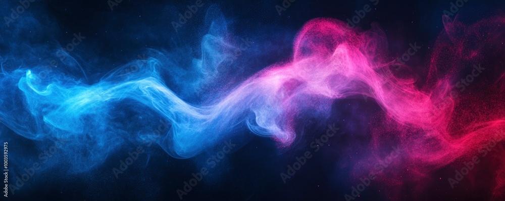Obraz premium Smokey color Enchanted air current texture.