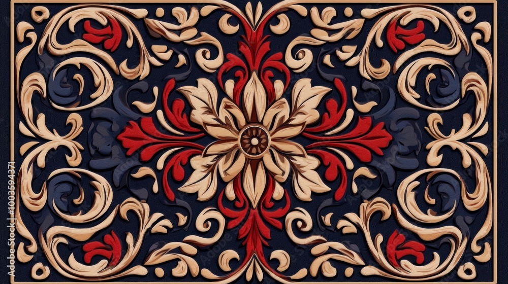 Joyful Nostalgia: A Vibrant Retro Patterned Backdrop Celebrating Artistic Creativity Joyful Nostalgia: A Vibrant Retro Patterned Backdrop Celebrating Artistic Creativity