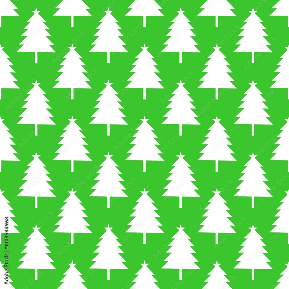 Obraz premium seamless pattern with christmas trees