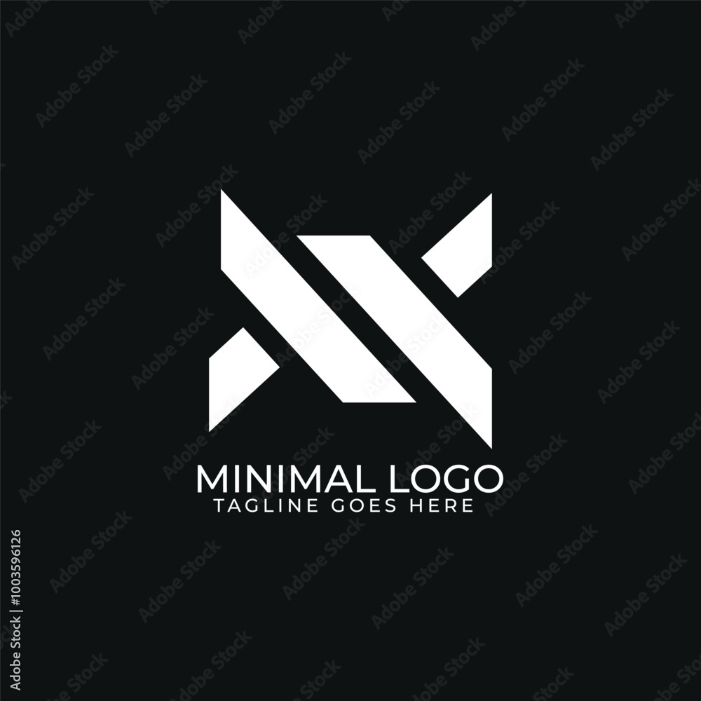 bold and minimal x letter logo design bold and minimal x letter logo design