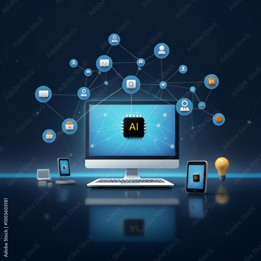 Marketing, network, AI, PC Marketing, network, AI, PC