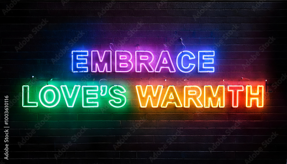 Embrace love’s warmth word Embrace love’s warmth word