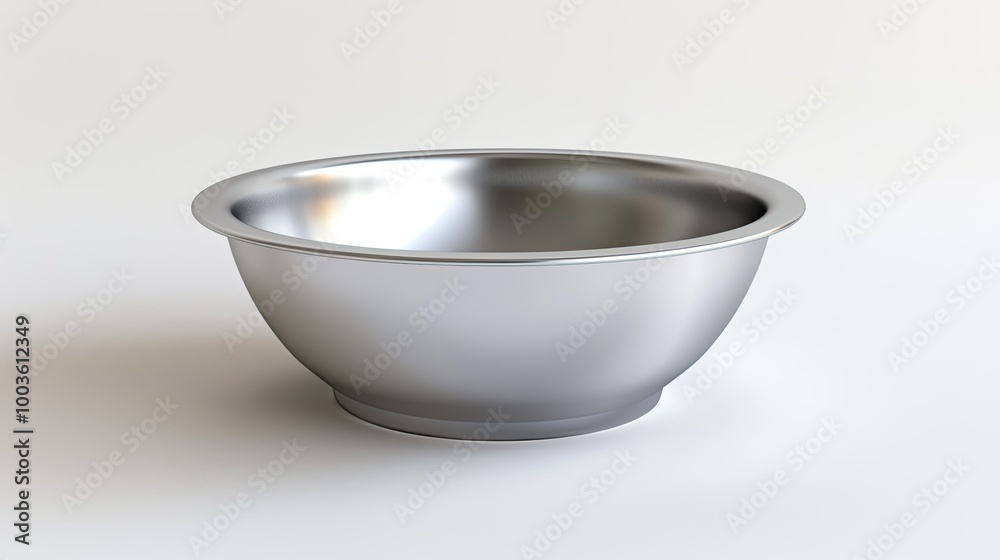 A black bowl sits on a white background A black bowl sits on a white background