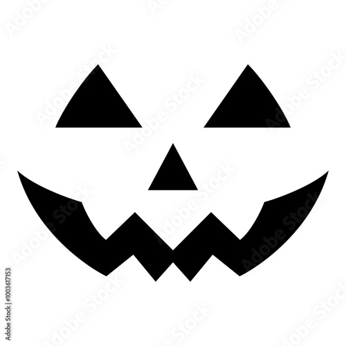 Free Download Pumpkin Halloween Face, Halloween Pumpkin Face, Halloween SVG, Halloween Spooky Face, Halloween Vector - GFXLoad