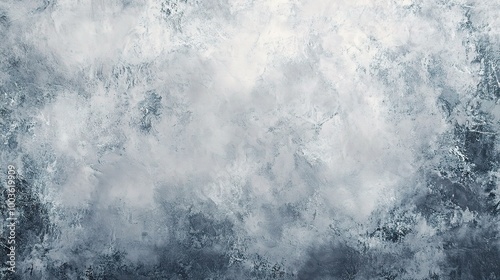 Abstract Gray Texture with Soft Cloud Patterns