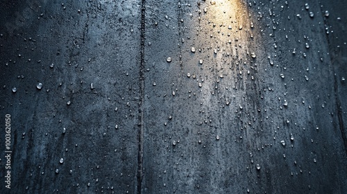 Concrete wall texture with soft drizzle lighting photo