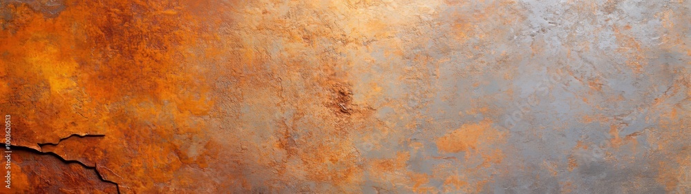 Rusted Metal Texture in Dark Orange and Blue Tones Rusted Metal Texture in Dark Orange and Blue Tones