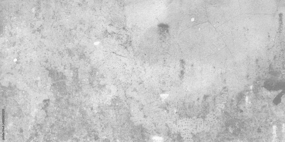 Peeling paint on a gray concrete wall. White painted abstract background. grunge concrete overlay texture, dirty grunge texture background. White and black background on polished stone marble texture.