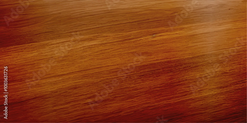 A close up of high gloss lacquered wood paneling with a deep rich brown color the reflective surf.deep brow wood planks with natural texture, wooden retro background, light wooden background, table	