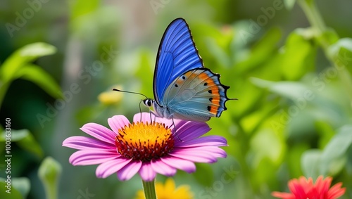 butterfly on flower