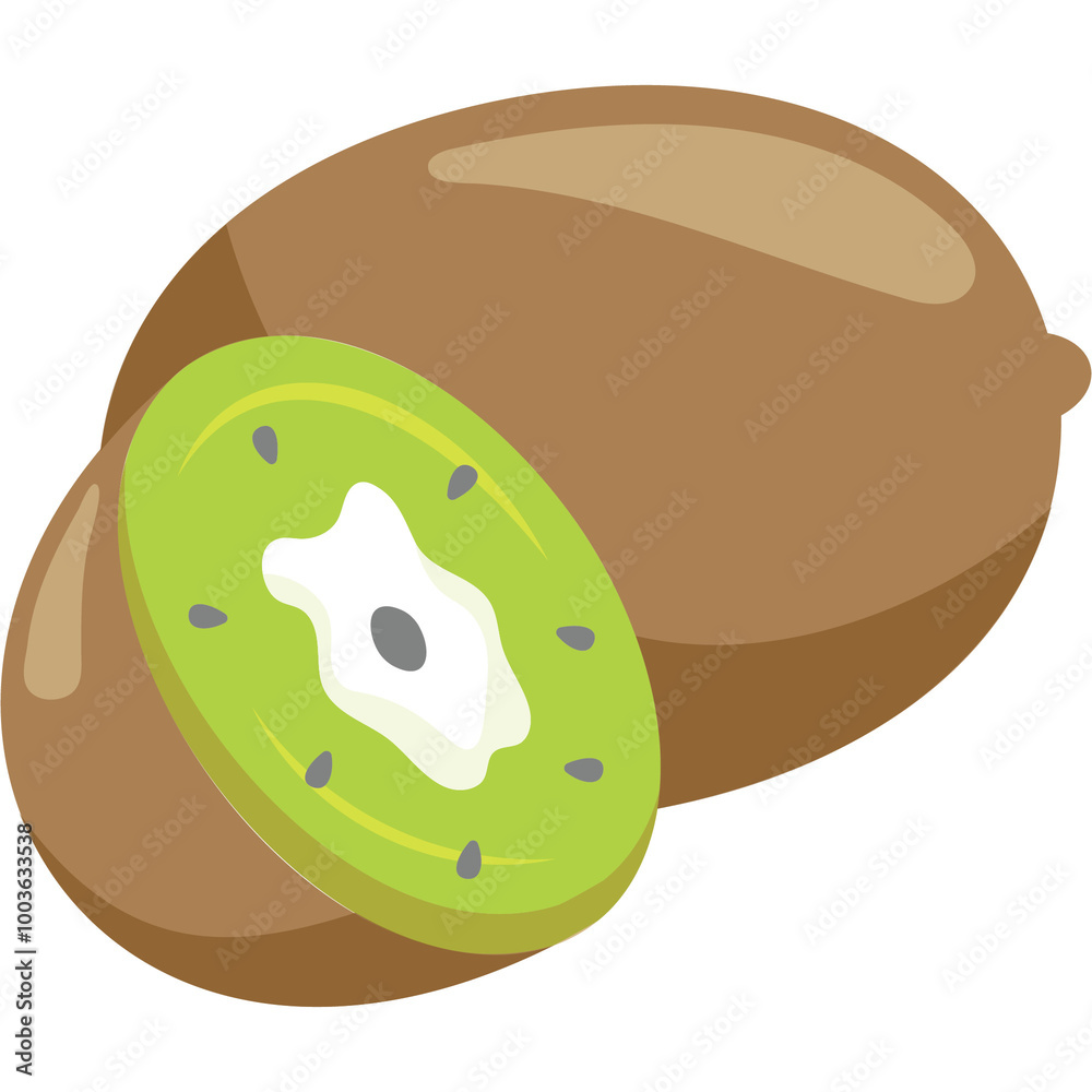 Kiwi Illustration Kiwi Illustration