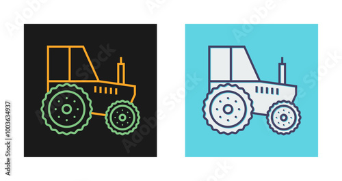 Tractor Vector Icon