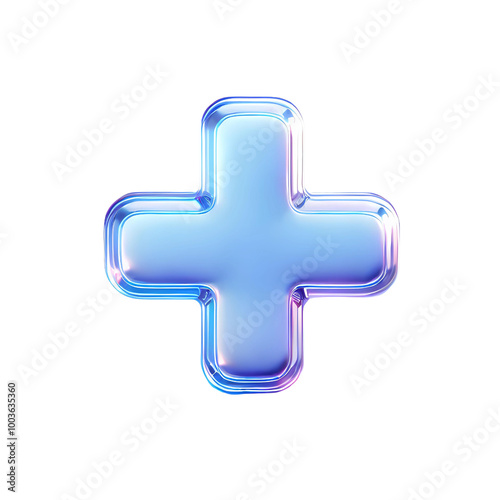 3D plus symbol