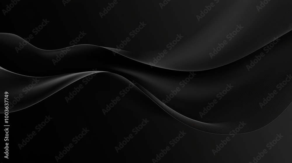 Elegant Black Minimalist Gradient Background Elegant Black Minimalist Gradient Background