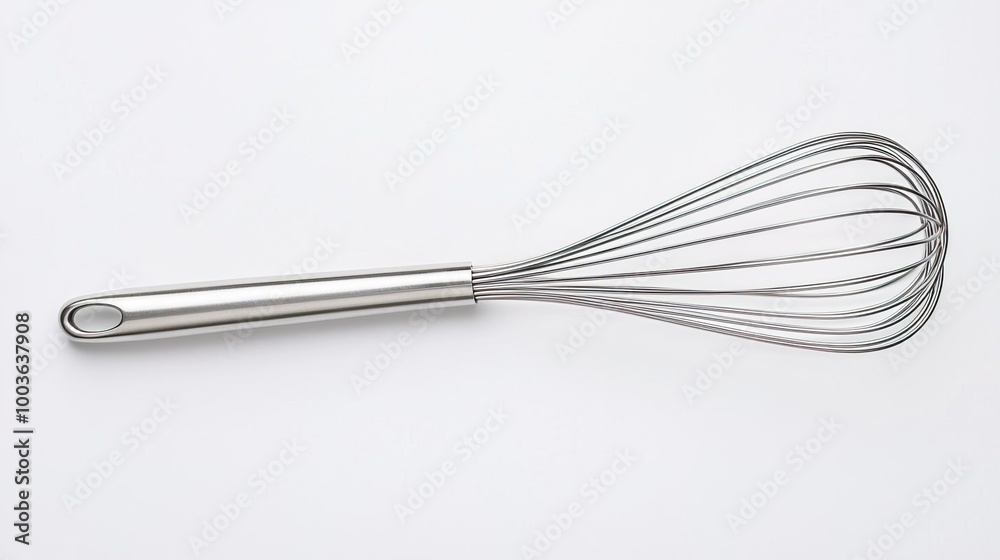 A whisk on solid white background, single object