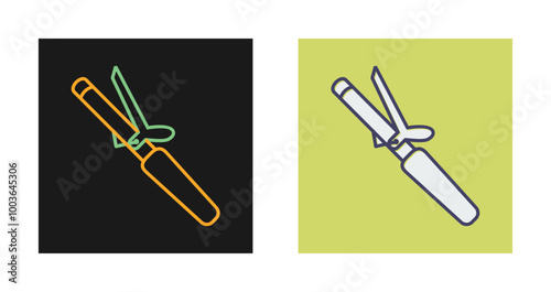 Hair Roller Vector Icon