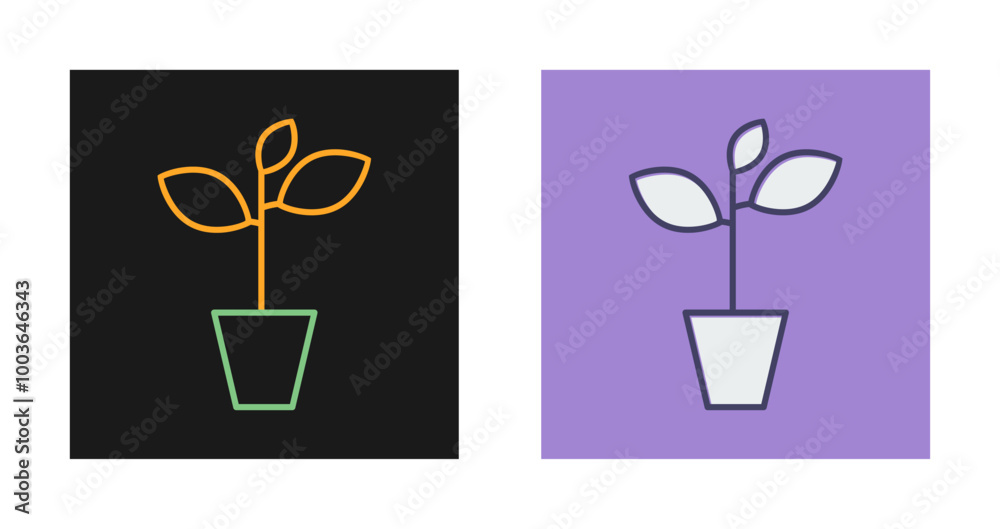 Plant Vector Icon Plant Vector Icon