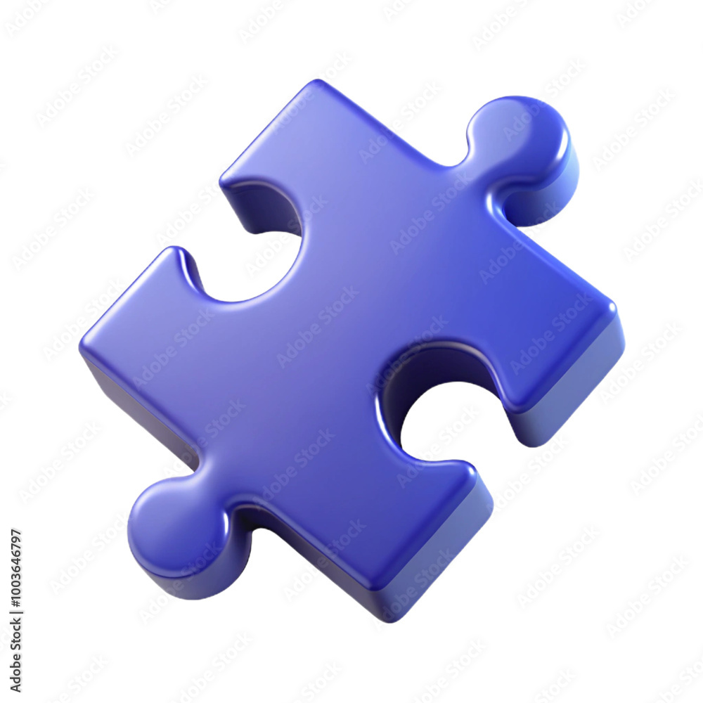 puzzle 3d cartoon style illustration puzzle 3d cartoon style illustration