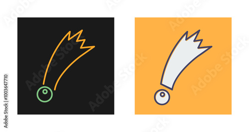 Comet Vector Icon
