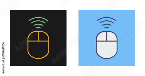 Wireless input device Vector Icon
