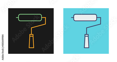 Paint Roller Vector Icon