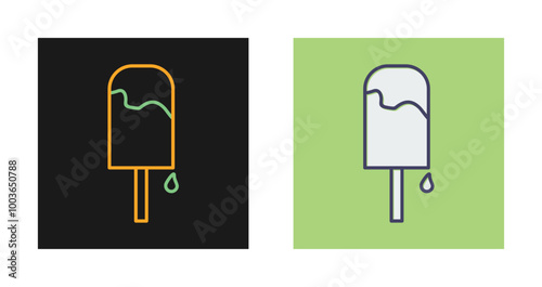 Ice Lolly Vector Icon